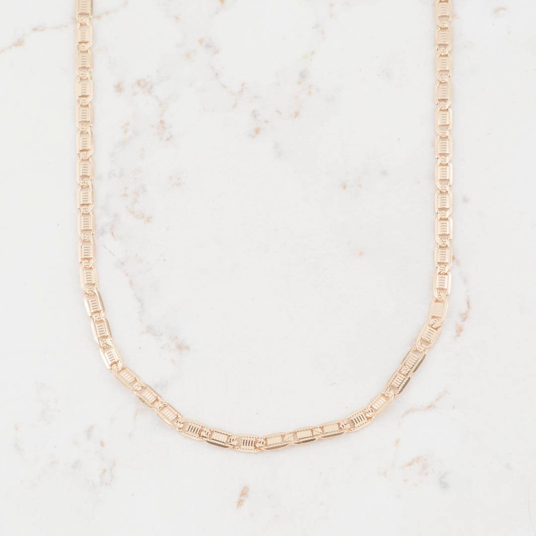 CADENA ESCALERA TALLADA 2.5MM-45CM