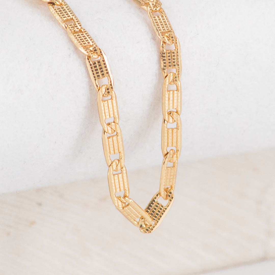 CADENA ESCALERA TALLADA 3MM-60CM