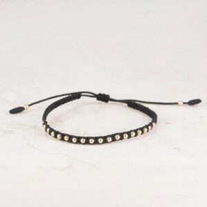 PULSERA TEJIDA 3MM LISO 18B CUBIERTO