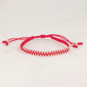 PULSERA TEJIDA 2 CARRILES 3MM