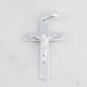 DIJE CRUZ CRISTO PUNTAS REDONDAS