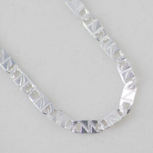 PULSERA PLACA ESCALERA OPACA 3.5MM-16CM