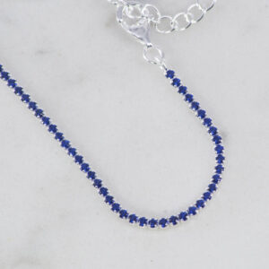 PULSERA TENNIS TOPACIO 2MM-17CM